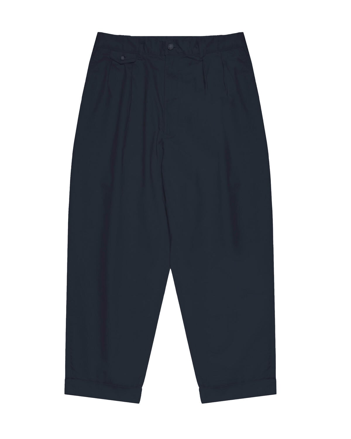 【BEAMSF（made in Italy)】スラックス　46 Beams+ 2 Pleats Twill | 38230097874-19 | AFEW STORE